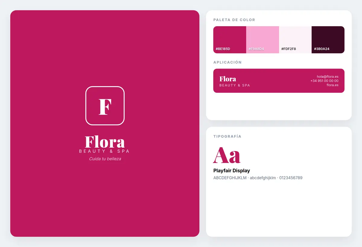 Ejemplo de Flora · Belleza